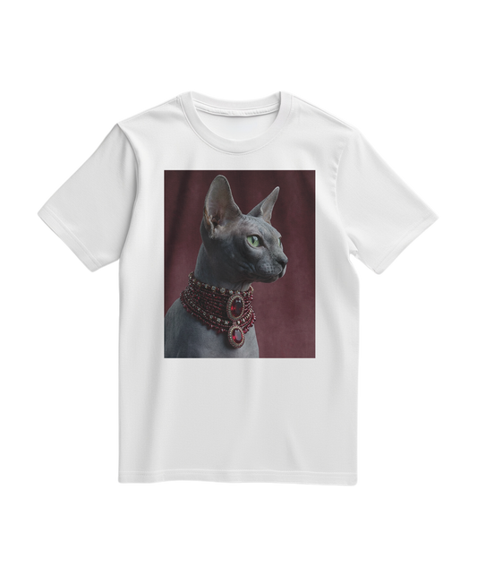 Camiseta branca Emerald Muse Elite da Camalestore, t-shirt de alta qualidade com design moderno e confortável.