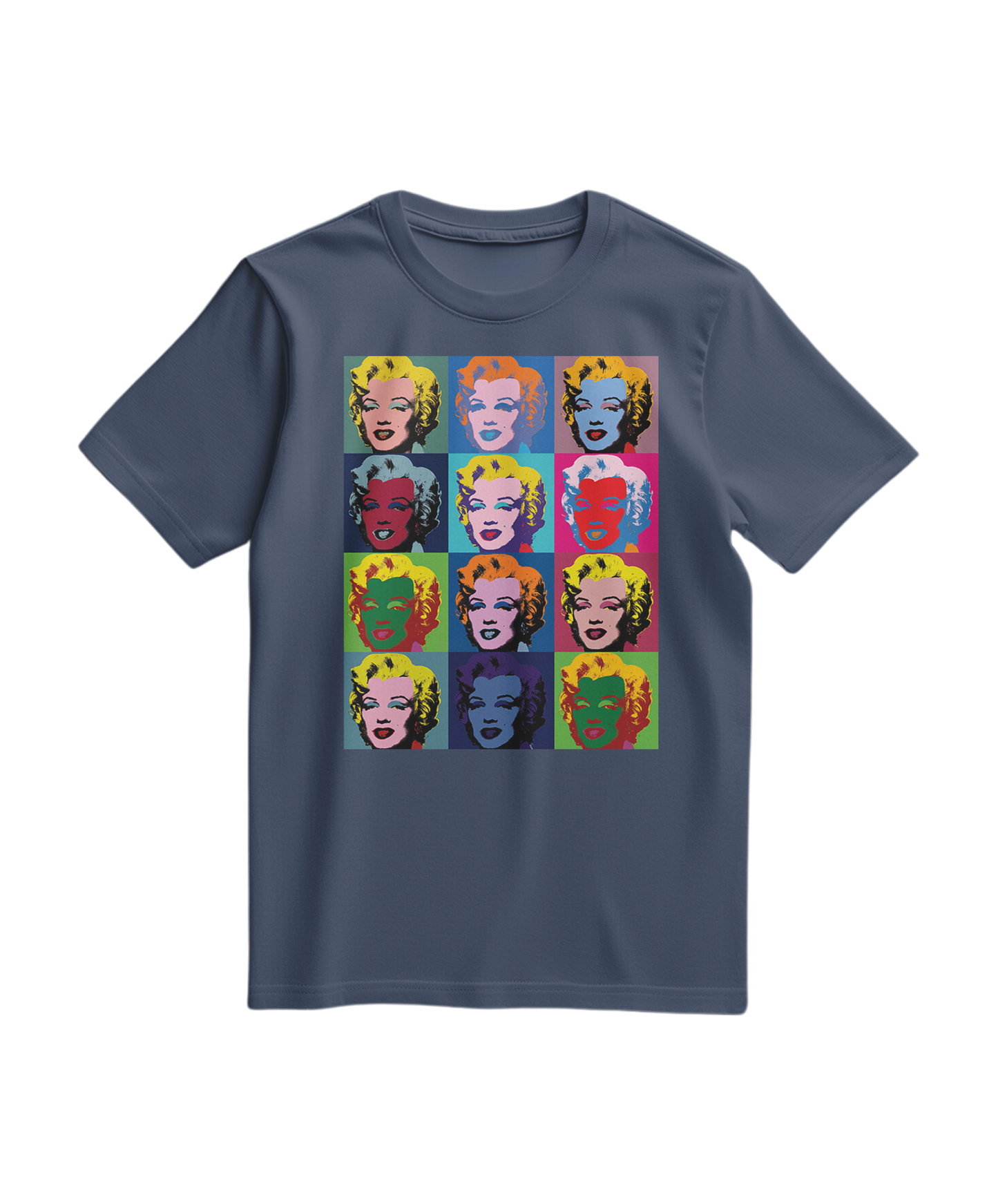 T-shirt Marilyn Grid Colors