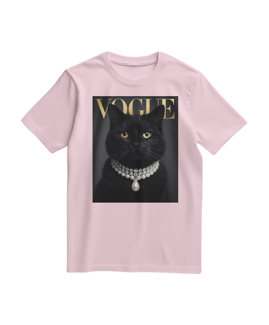 T-shirt Black Cat V