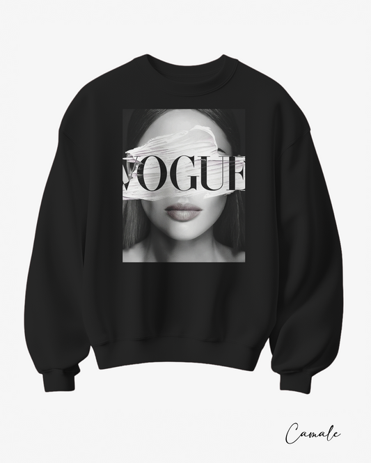 Sweatshirt B&W ART V - Camale