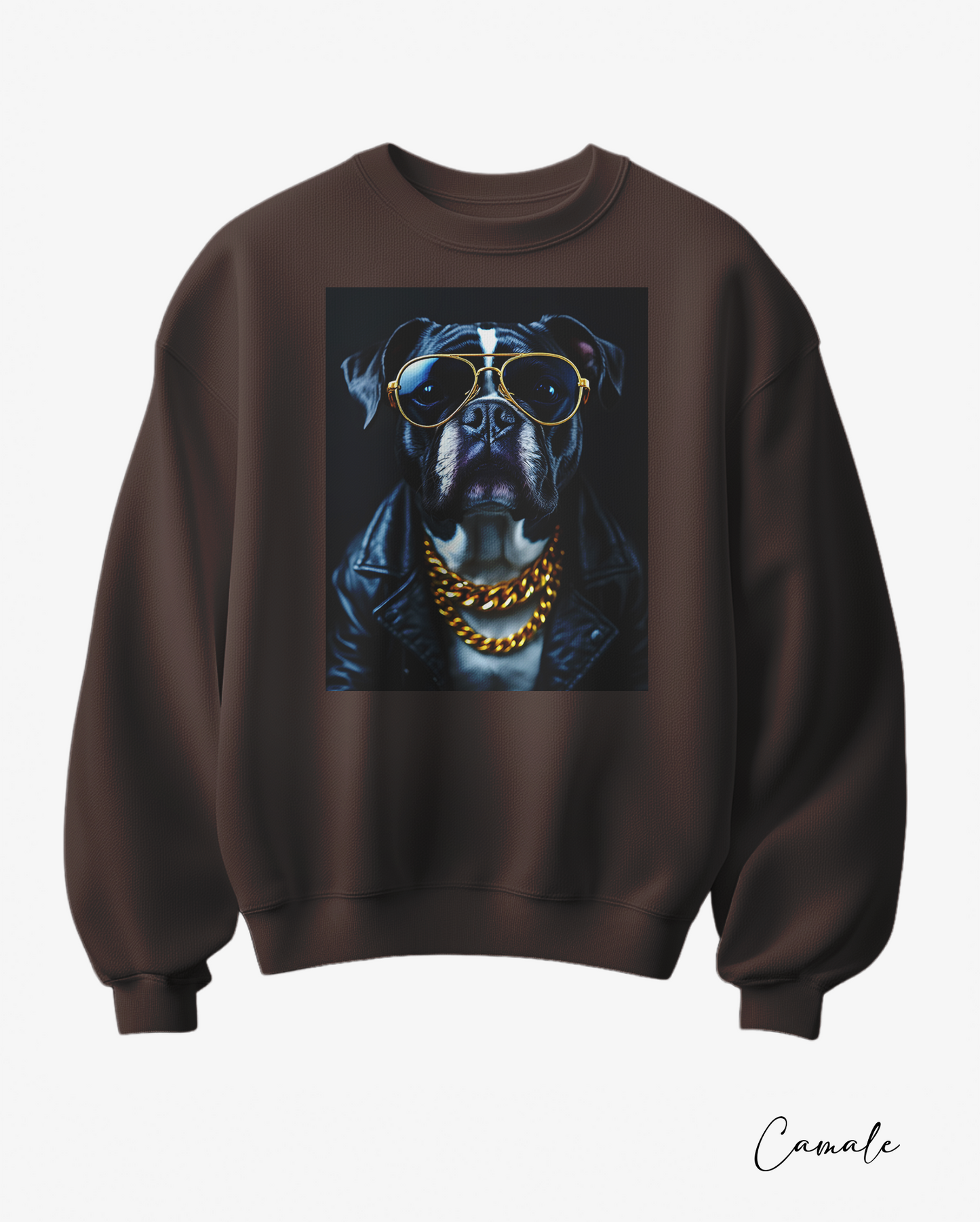 Sweatshirt Bull Slay - Camale