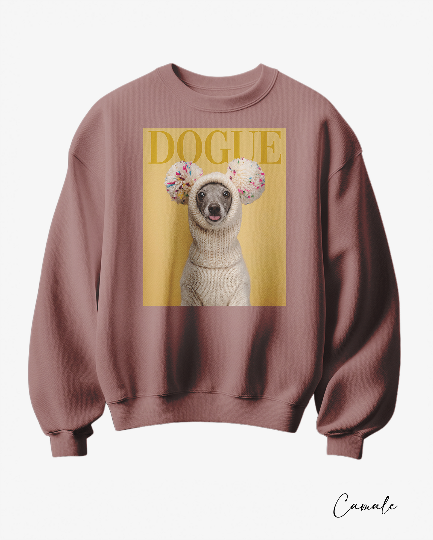 Sweatshirt Yellow Dogue - Camale