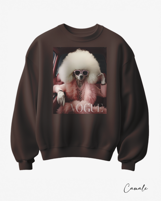 Sweatshirt Pinky V - Camale