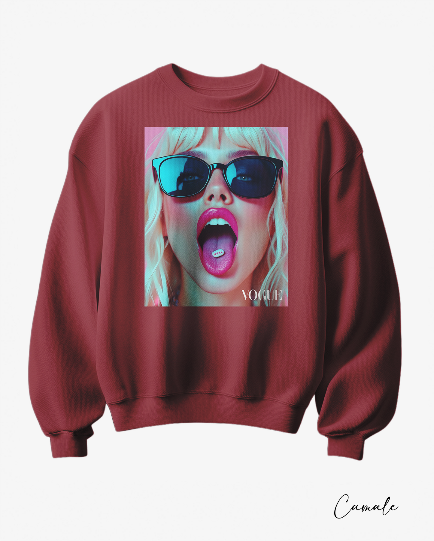 Sweatshirt V Pill - Camale