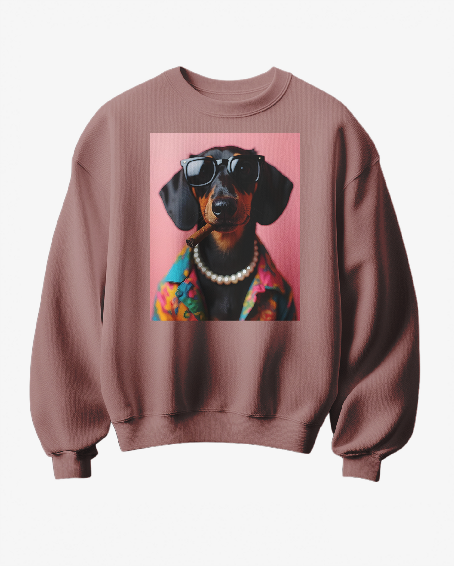 Sweatshirt Smoking dachshund - Camale
