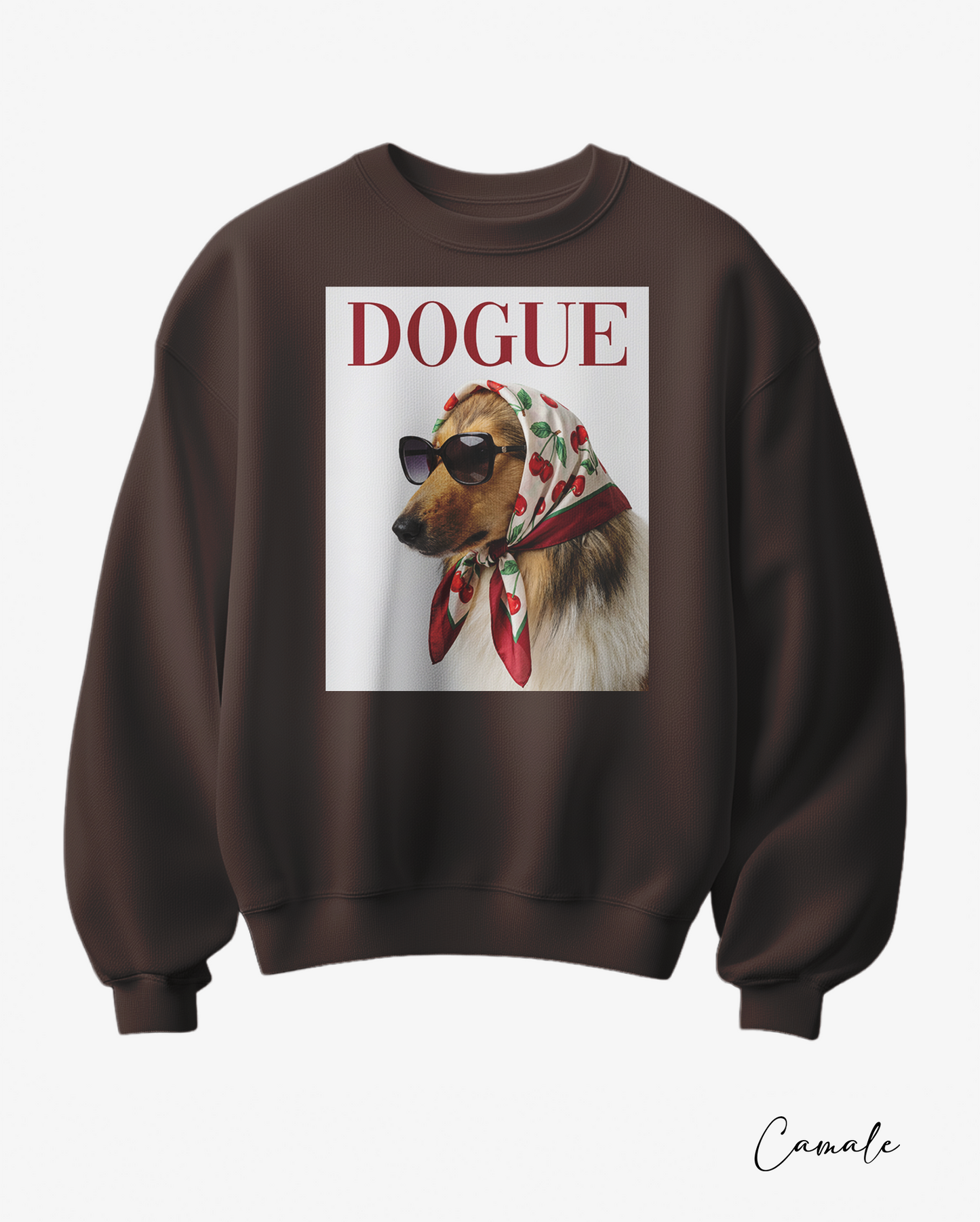 Sweatshirt Dogue cherry - Camale