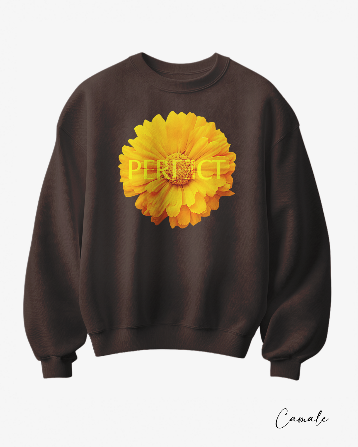 Sweatshirt Perfect Flower - Camale