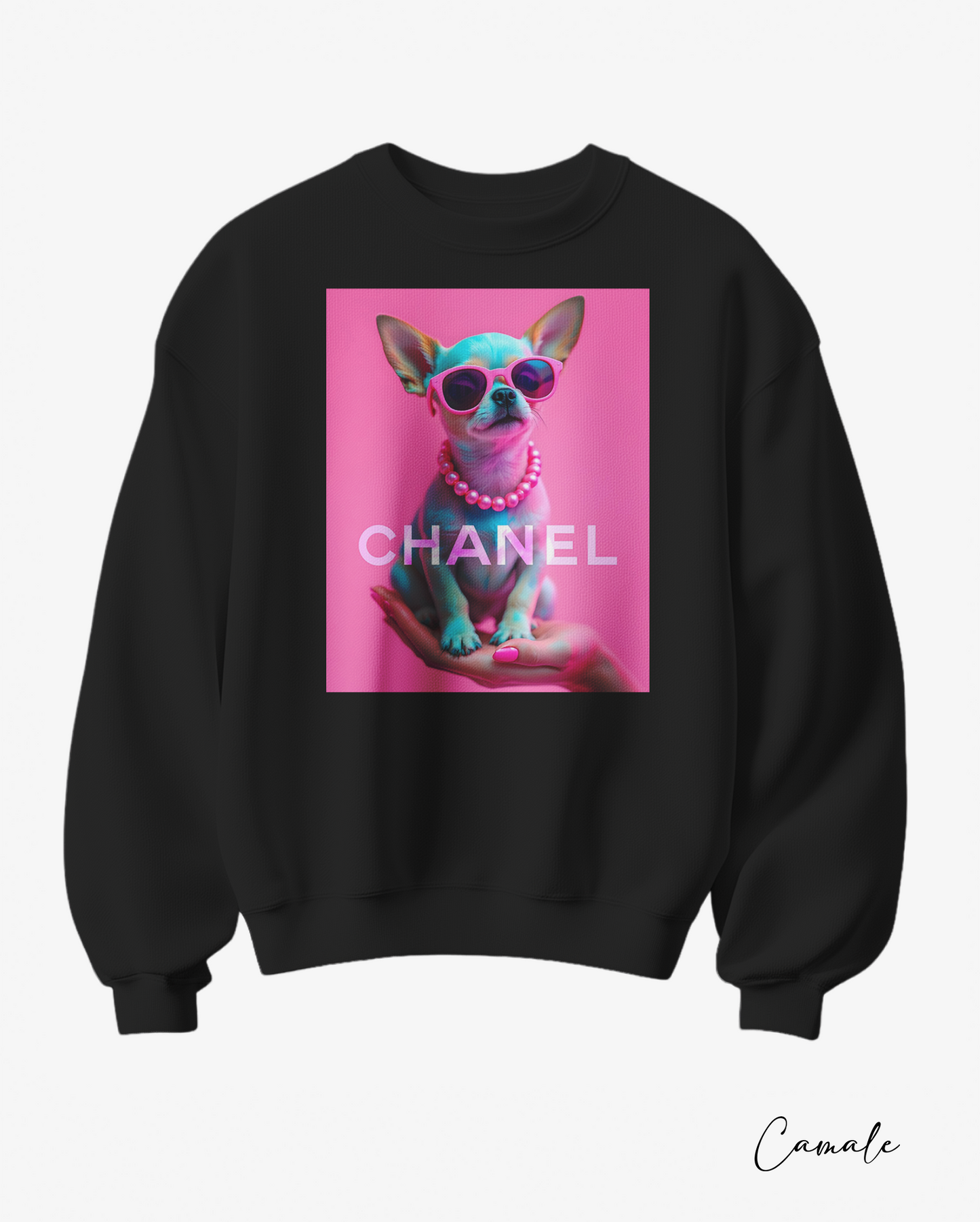 Sweatshirt C Chihuahua - Camale