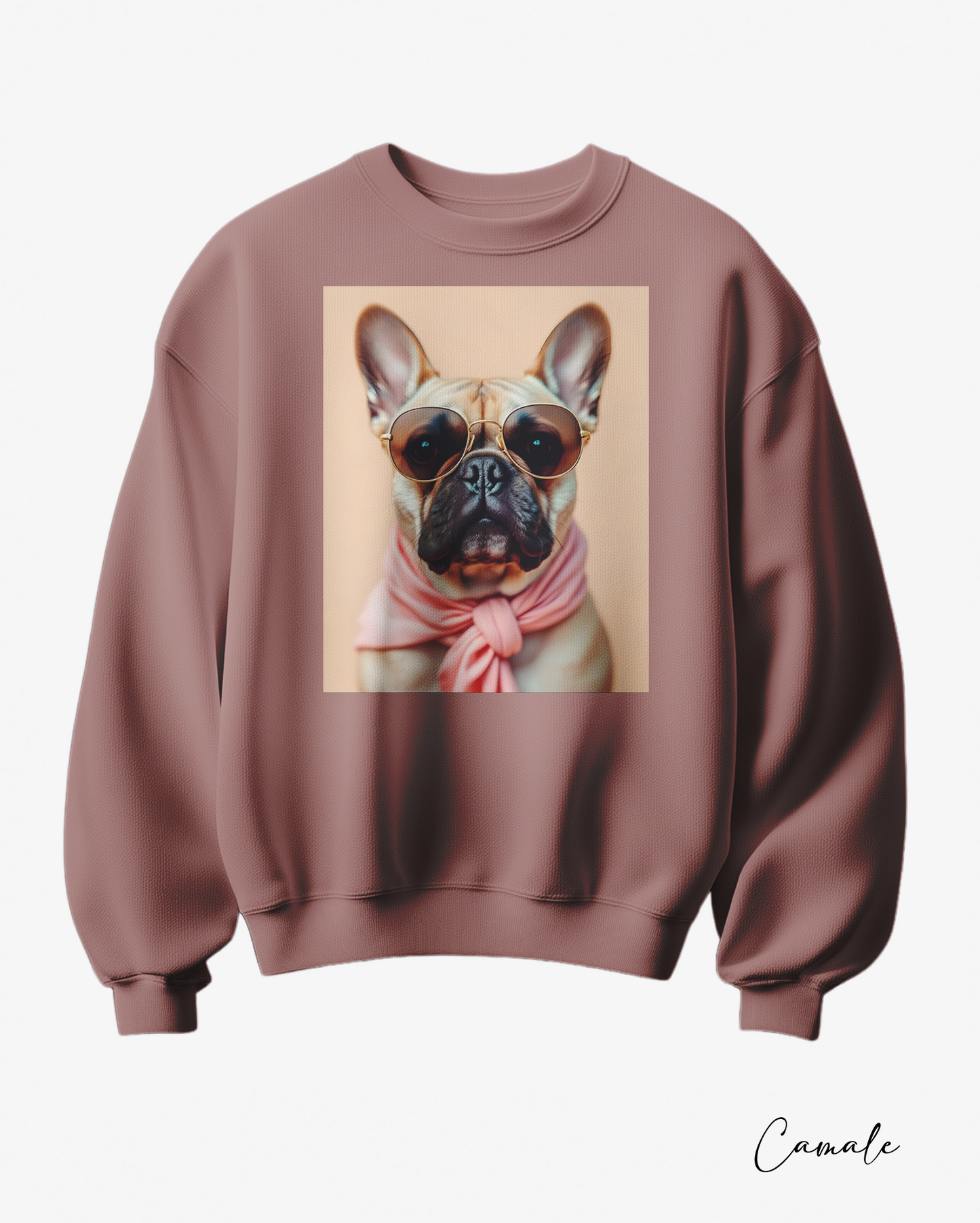 Sweatshirt Lovelly fawn - Camale