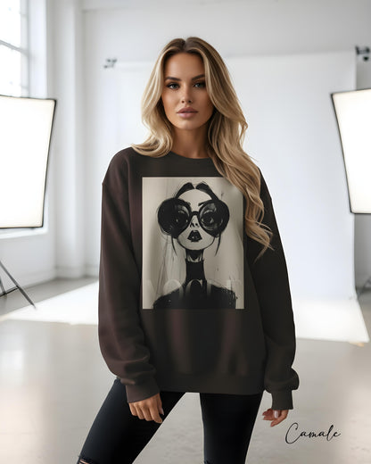 Sweatshirt Beauty V - Camale