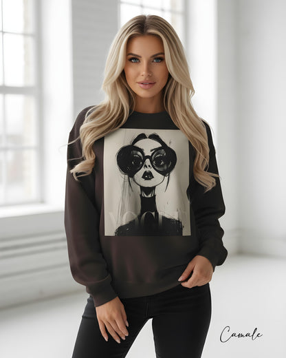 Sweatshirt Beauty V - Camale