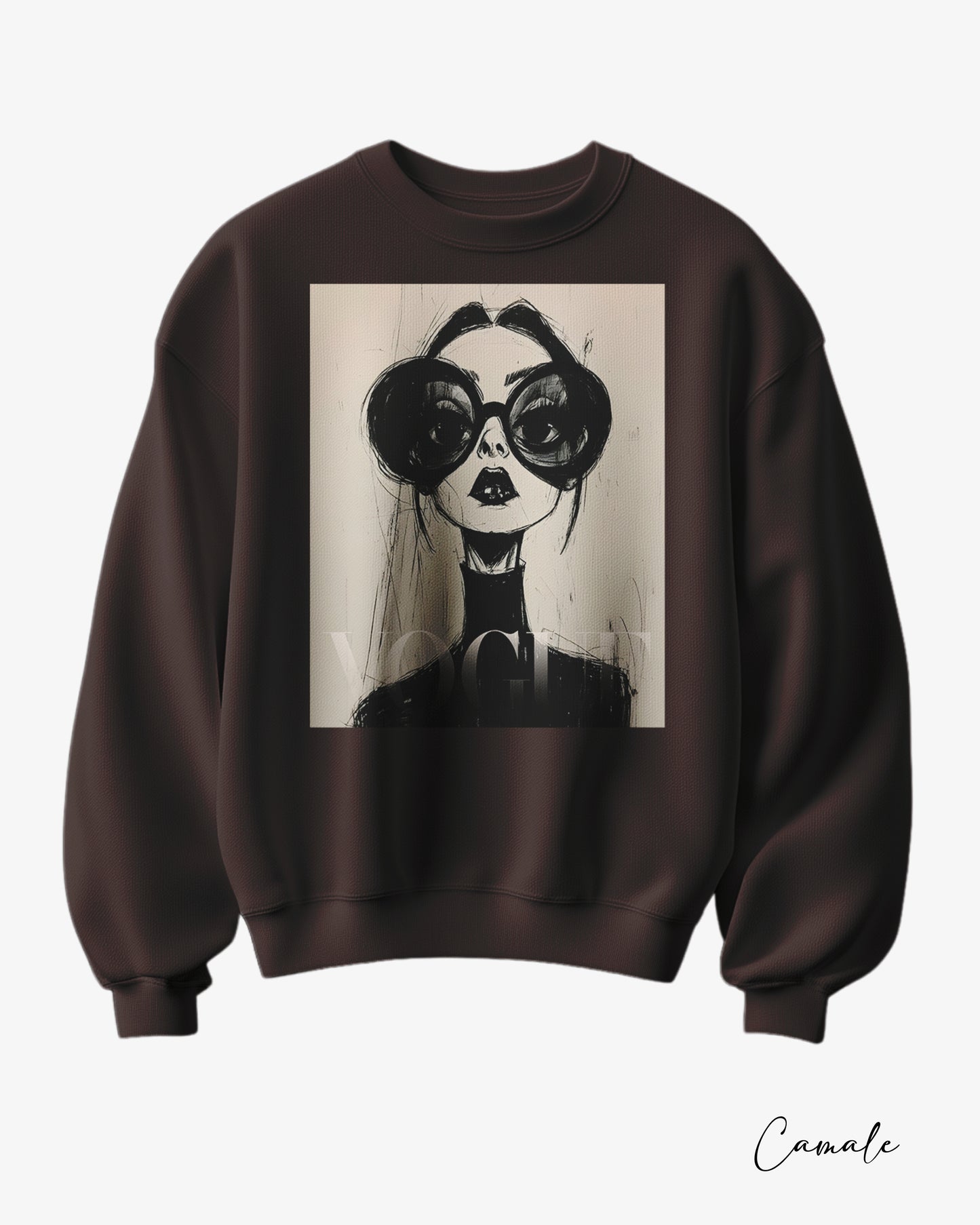 Sweatshirt Beauty V - Camale