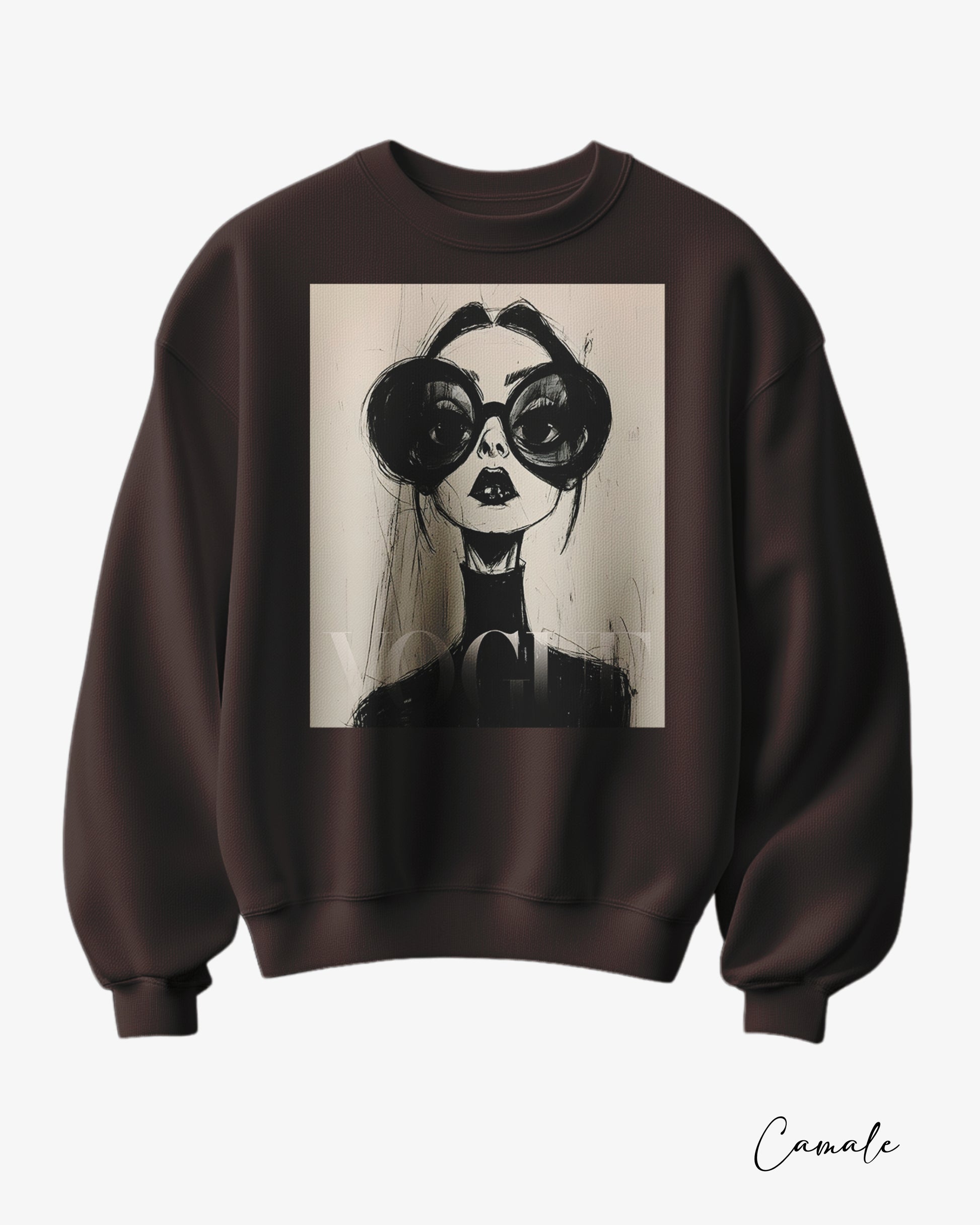Sweatshirt Beauty V - Camale