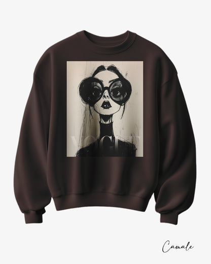 Sweatshirt Beauty V - Camale
