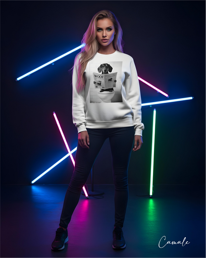 Sweatshirt Dachshund Woof - Camale