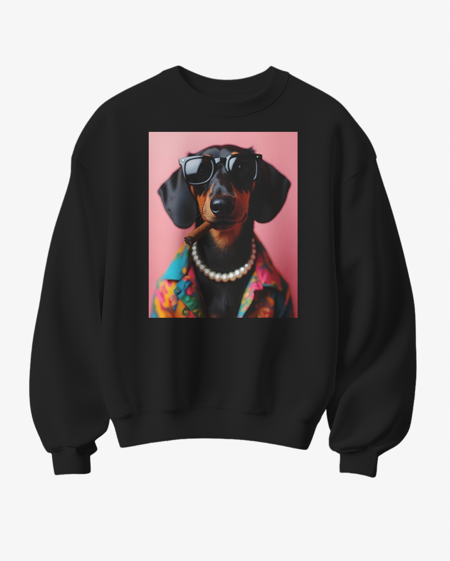 Sweatshirt Smoking dachshund - Camale