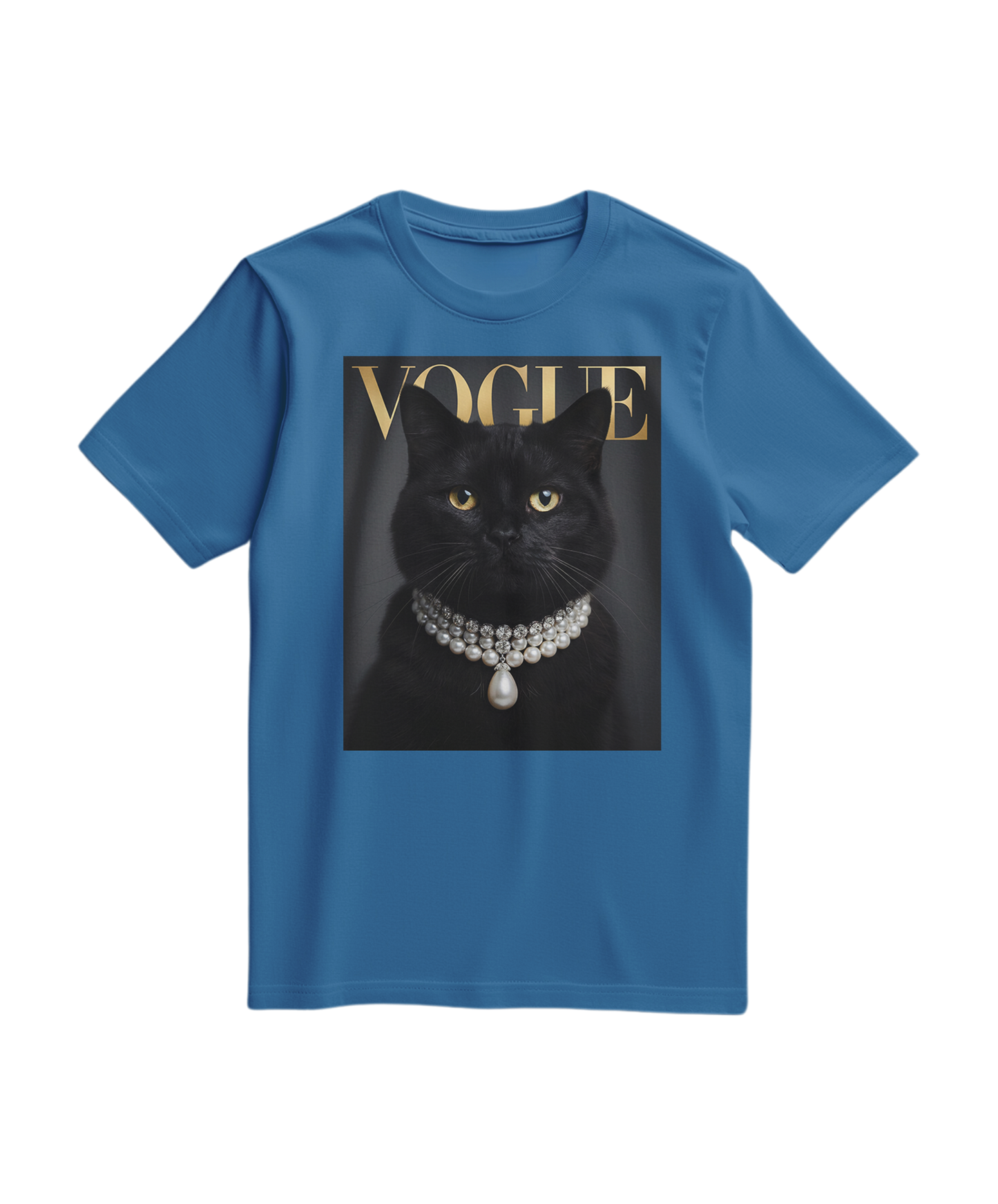 T-shirt Black Cat V