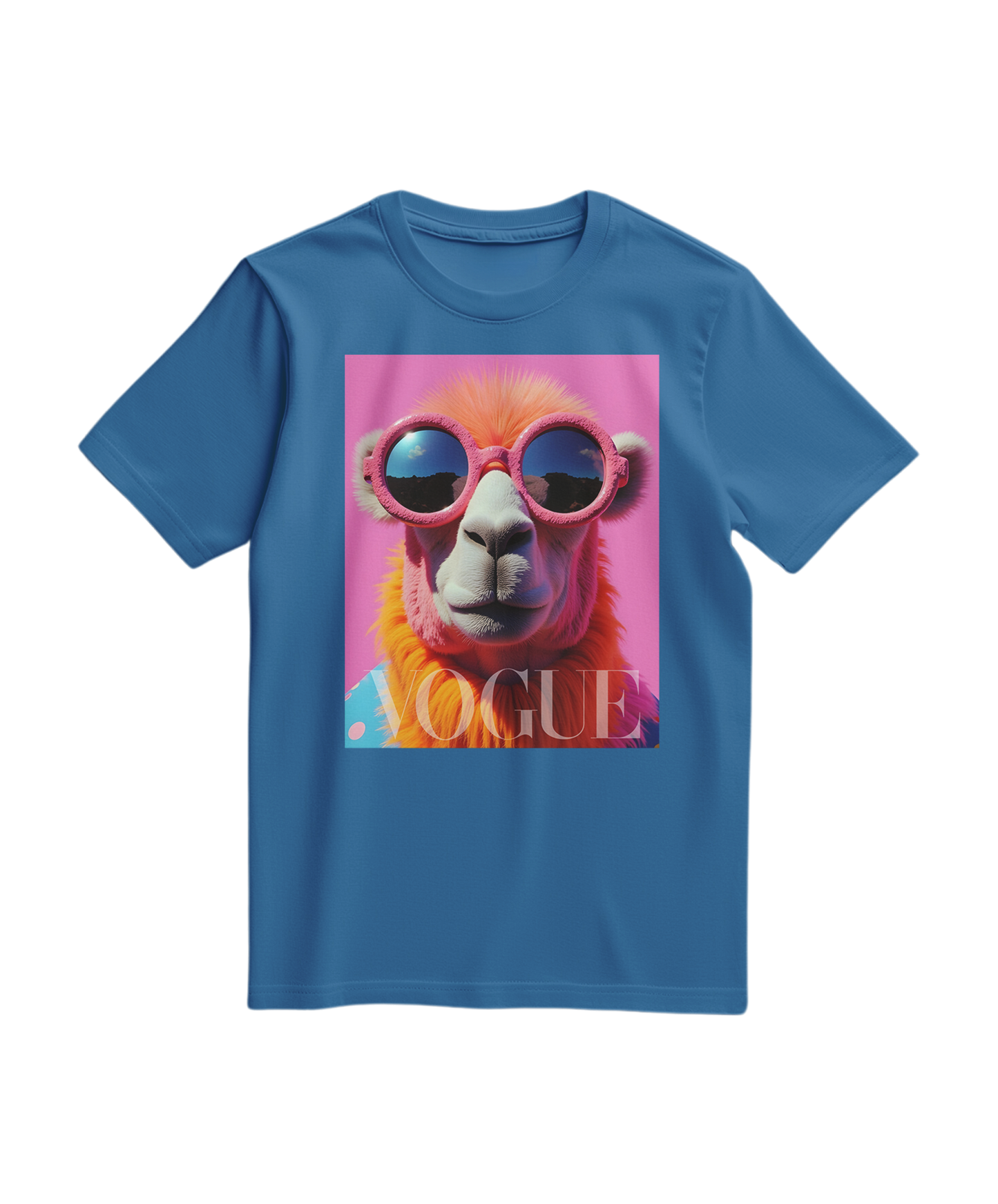 T-shirt Pink Camel Icon