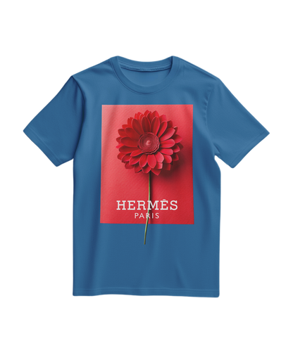 T-shirt Red Bloom Paris