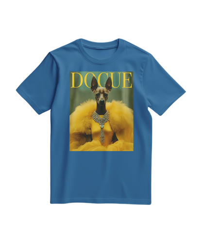 Camiseta T-shirt Dogue Majestic azul royal claro, feita por Camalestore, com design confortável e de alta qualidade.