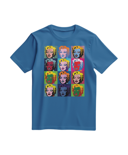 T-shirt Marilyn Grid Colors