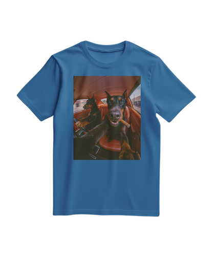 T-shirt Smoking Paws