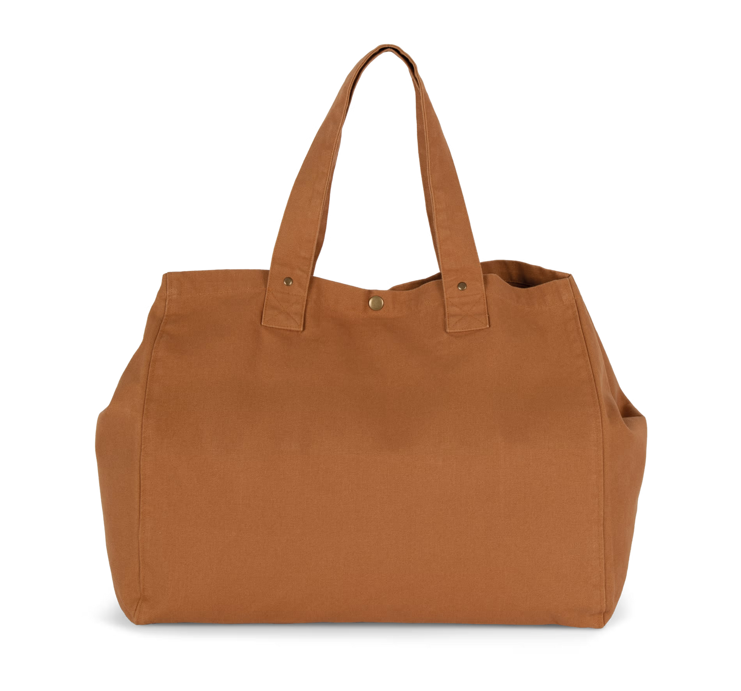Acessório Camale The Origin Camale Camale Tote na cor castanho lavado, com detalhes em tom caramelo, tecido duradouro e estilo casual.