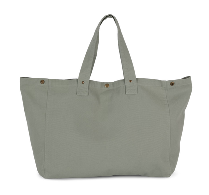 Acessório Camale The Origin Camale Camale Tote em verde lavado com alça de ombro, tecido resistente e acabamento elegante.