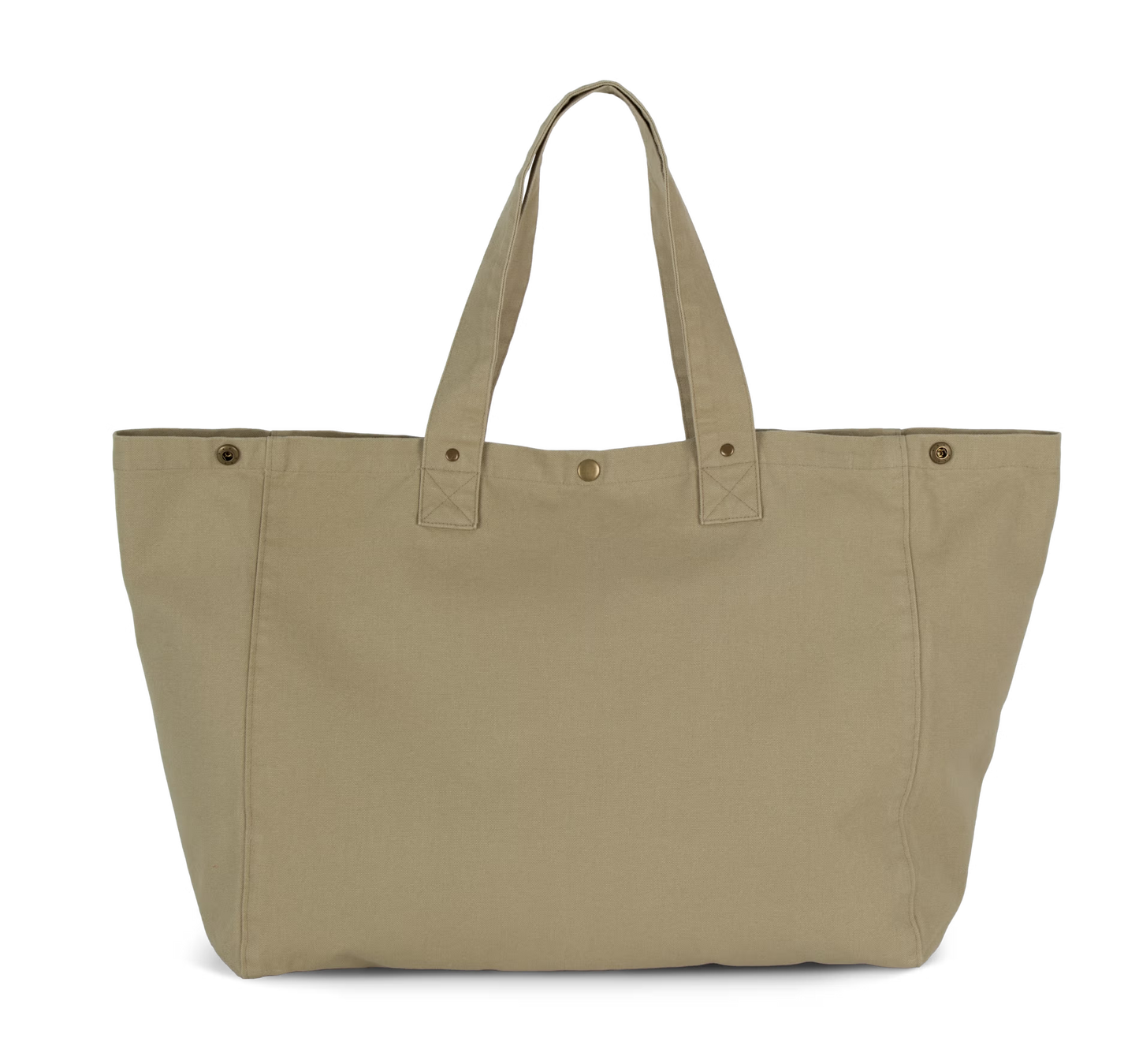 Acessório Camale The Origin Camale Tote em tecido cinza lavado, com alças resistentes e design elegante.