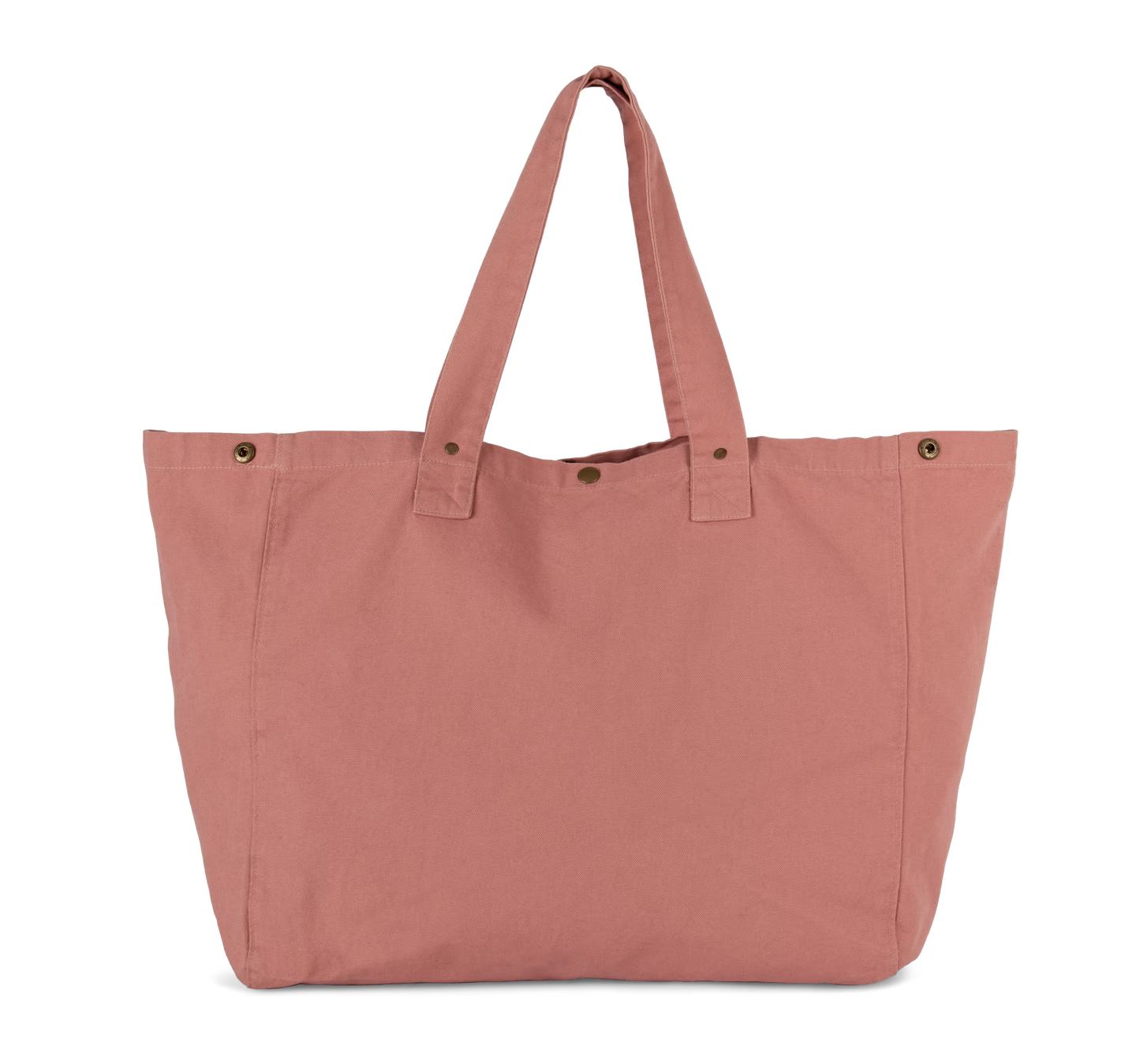 Acessório Camale The Origin Camale Tote em tons de rosa lavado e ocre, com alças de ombro e detalhes de design elegante.