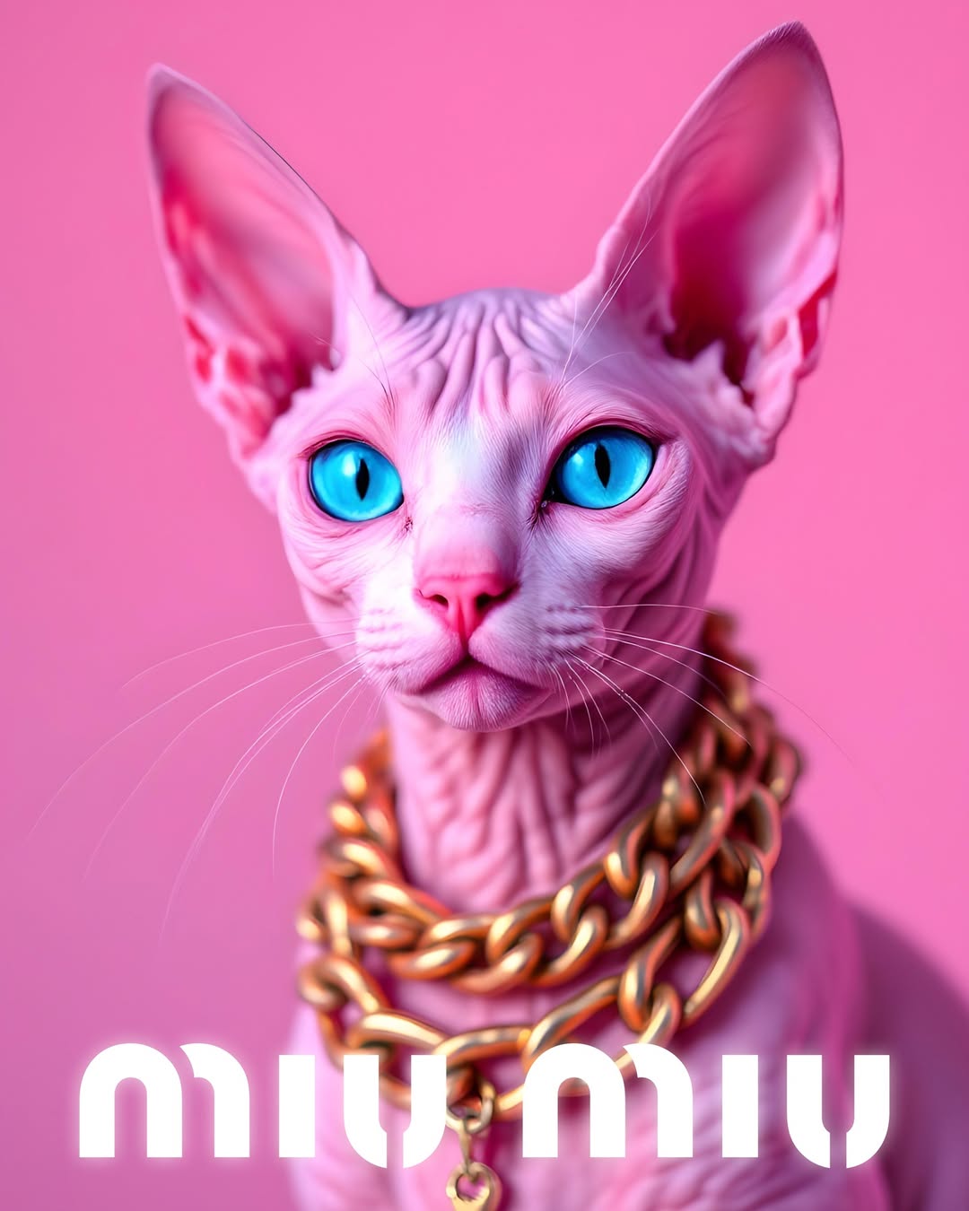 Sweatshirt Sphynx Miu - Camale