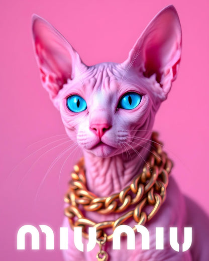 Sweatshirt Sphynx Miu - Camale