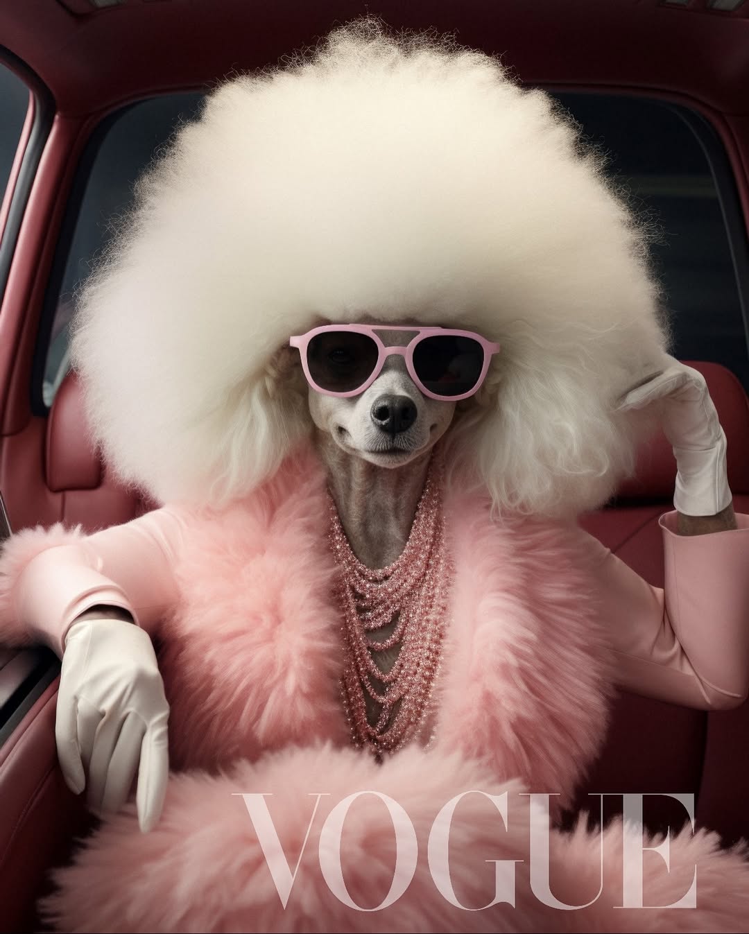 Sweatshirt Pinky V - Camale