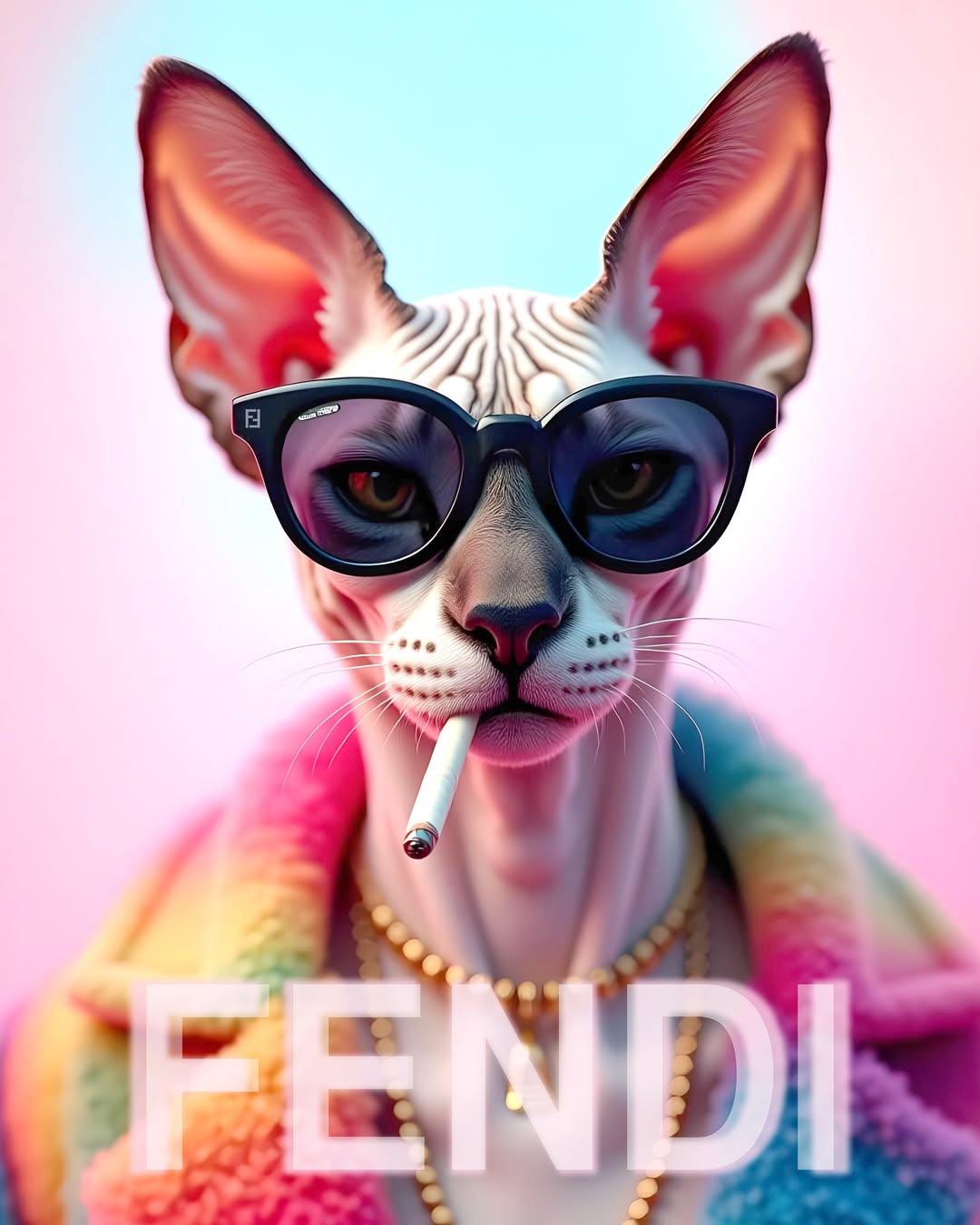 Sweatshirt F Sphynx - Camale