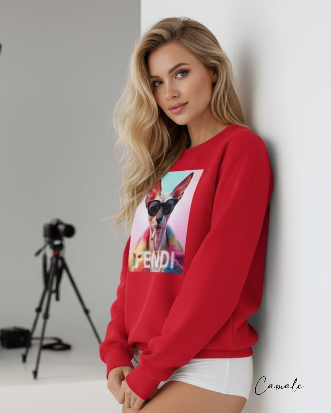 Sweatshirt F Sphynx - Camale