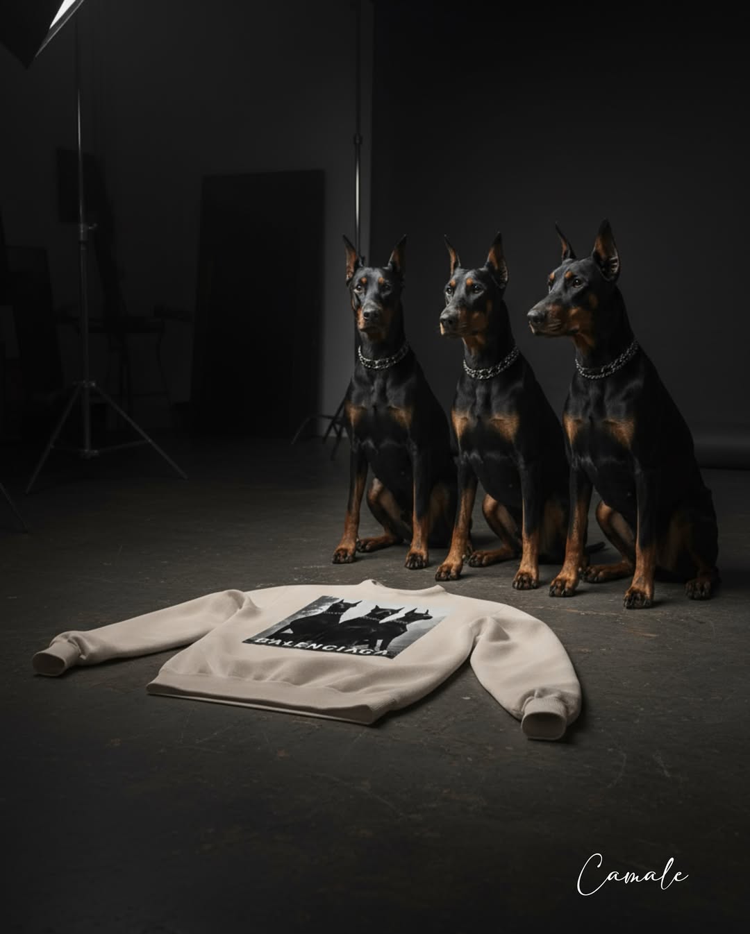 Sweatshirt Black Killers - Camale