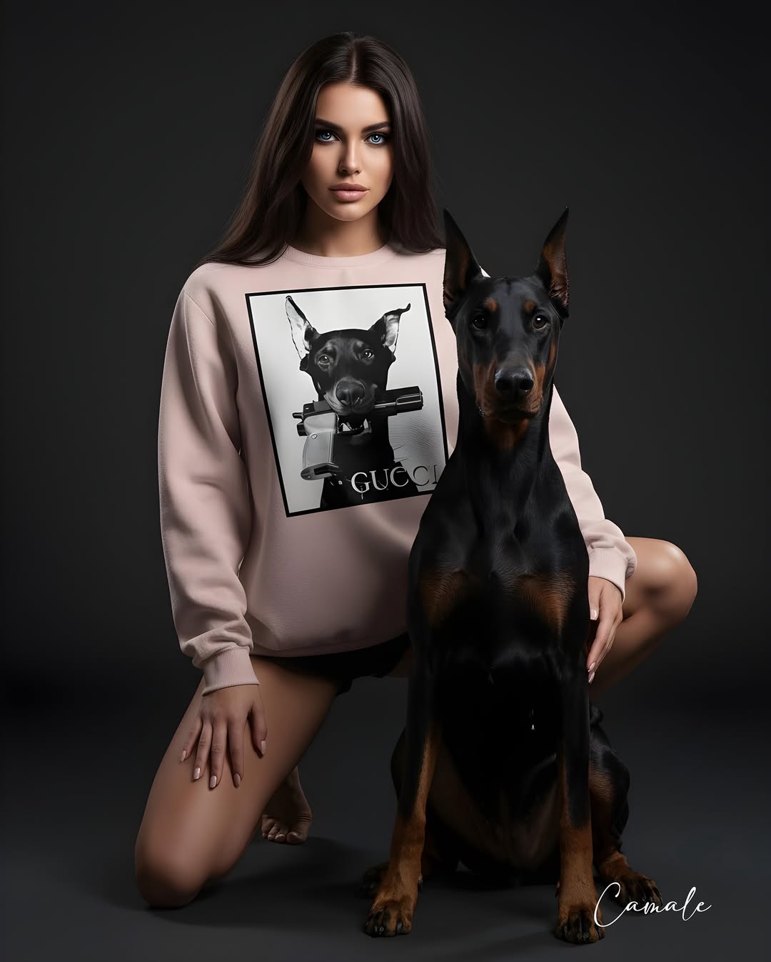 Sweatshirt G Gun - Camale