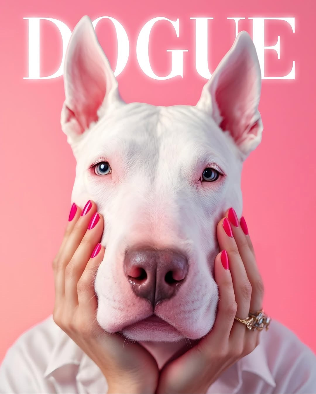 Sweatshirt White Dogue - Camale