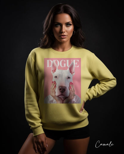 Sweatshirt White Dogue - Camale