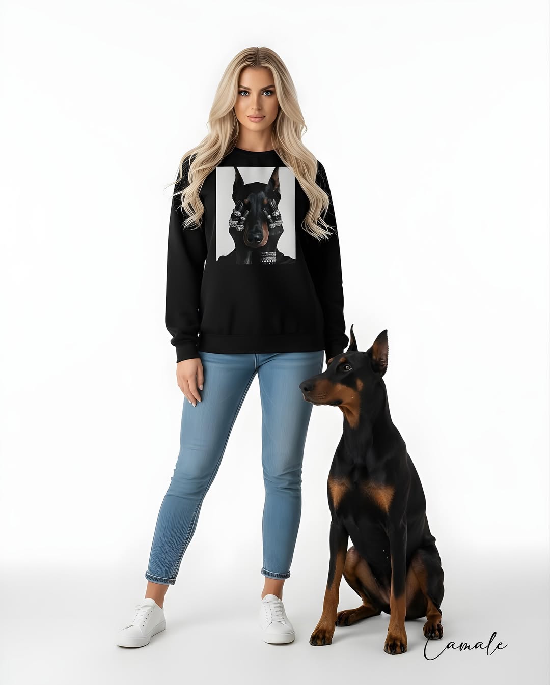 Sweatshirt Doberblind - Camale