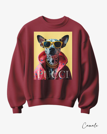 Sweatshirt Dot Pucci - Camale