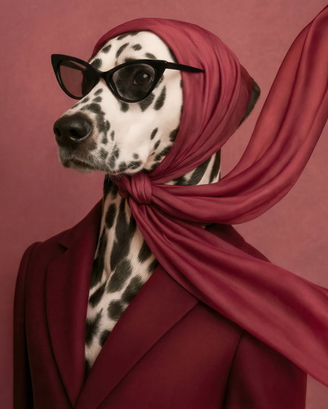 Sweatshirt The Dalmatian Diva - Camale