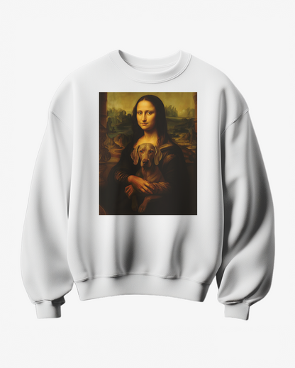 Sweatshirt Wei Mona da Camalestore, com design confortável, cor cinza, tecido de algodão, visual casual e moderno.