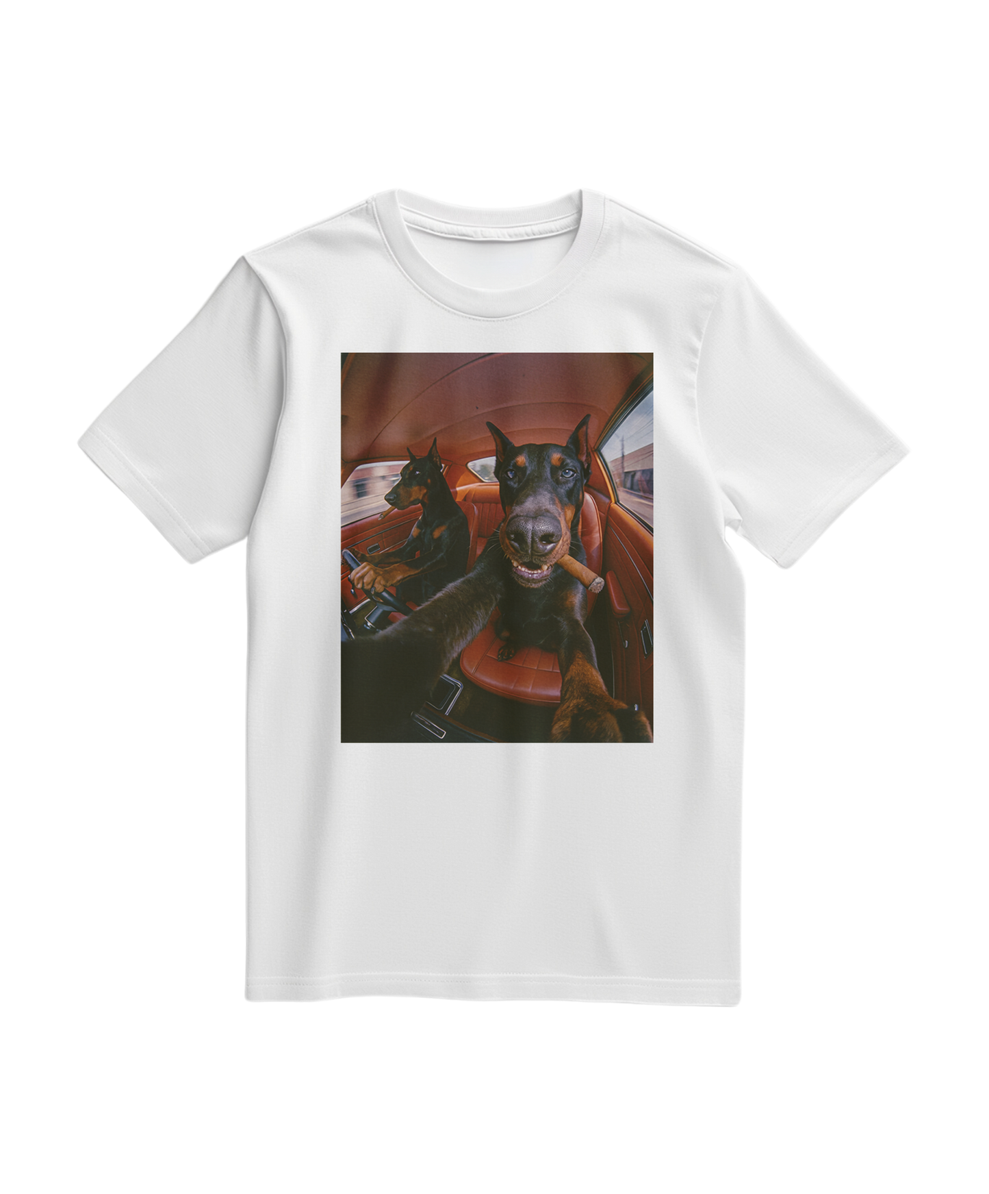 T-shirt Smoking Paws