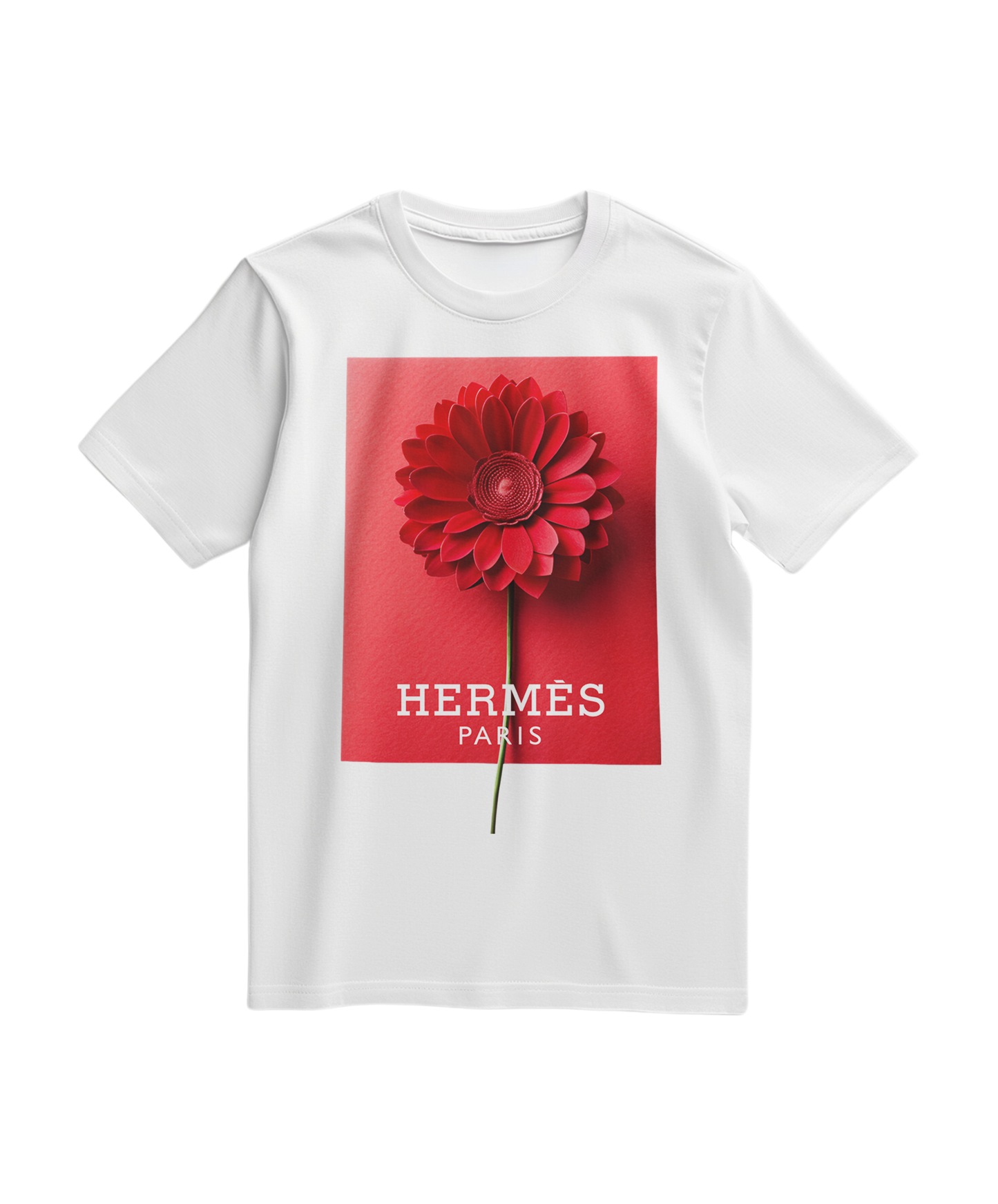 T-shirt Red Bloom Paris