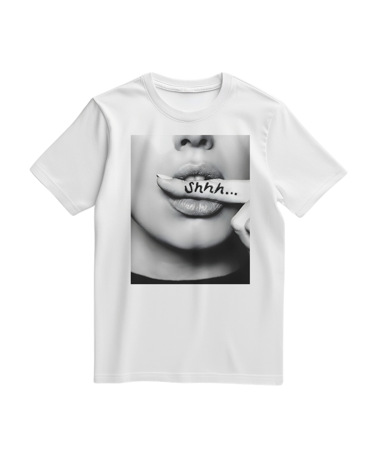 T-shirt Silence Shhh