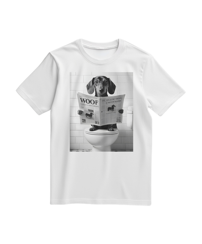 T-shirt WOOF Gazette Reader