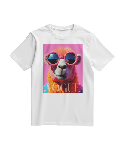 T-shirt Pink Camel Icon