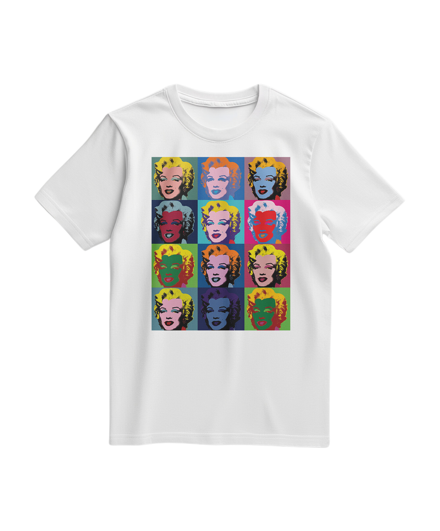 T-shirt Marilyn Grid Colors