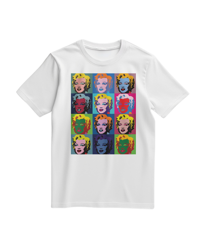 T-shirt Marilyn Grid Colors